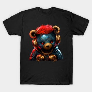 Badass Gangster Baby Bear T-Shirt